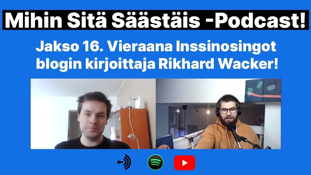 MSS-Podcast - Vieraana Inssinosingot blogin kirjoittaja Rikhard Wacker