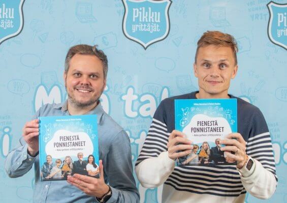 Pienestä Ponnistaneet - Koko perheen yrittäjyyskirja